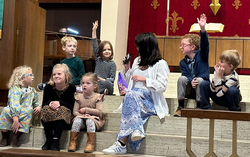 children's sermon time