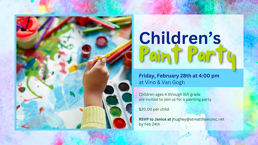 Children's Paint Party