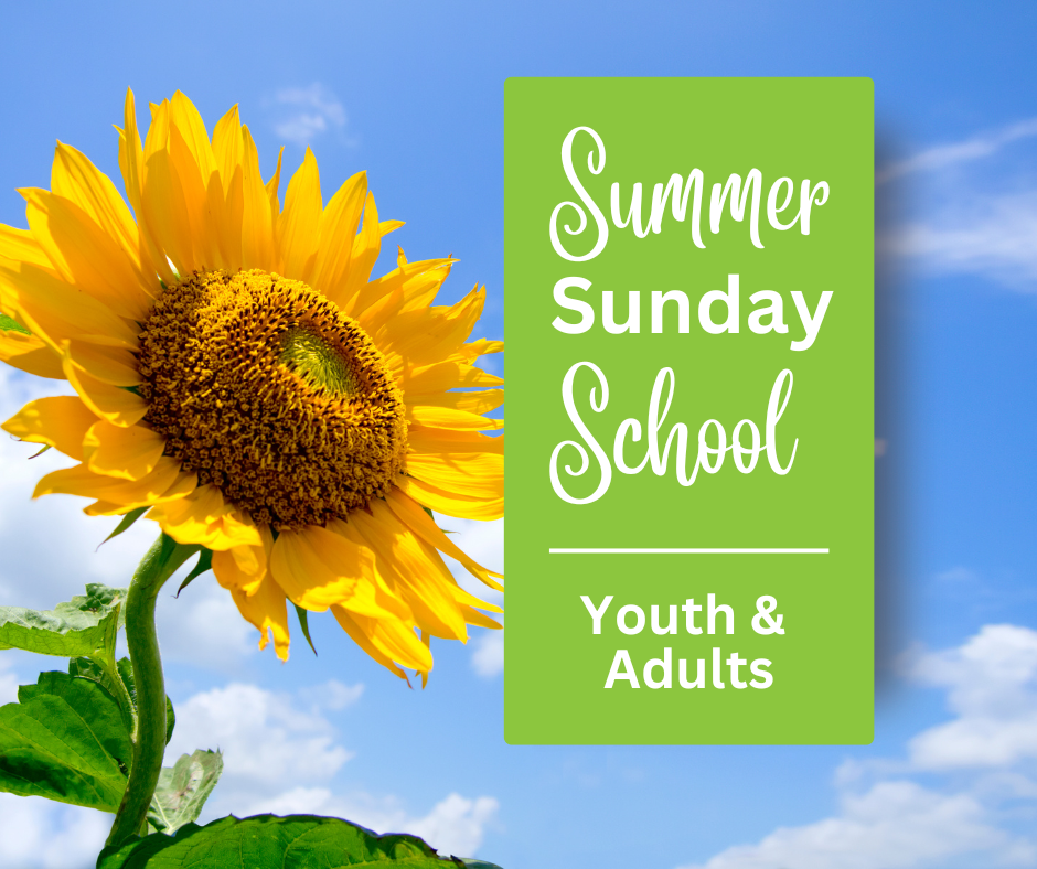 Summer Sunday School